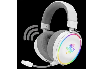 Spirit of Gamer Wireless Fejhallgató - MIC-XH1700W (MultiPlatform, mikrofon, hangerőszabályzó, nagy-párnás, fehér)