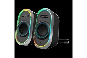 Spirit of Gamer Hangszóró 2.0 - Fanatic 500 (PC/Mac, Bluetooth/3,5mm Jack, fekete)