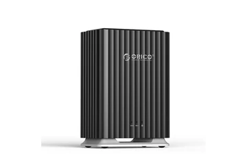 Orico DAS - 9728C3-EU-BK (2x 2,5/3,5 HDD/SSD -> USB-A/C, Max.: 44TB, fekete)
