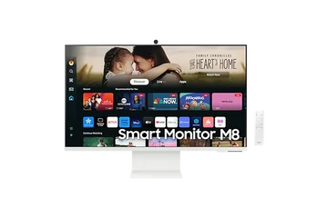 Samsung Monitor 32" - S32DM801UU (VA, 3840x2160, 16:9, UHD, 60HZ, 400cd/m2, 4ms, Pivot, Smart)