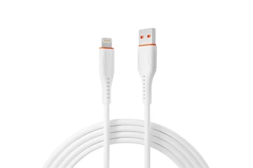 S-Link kábel - SL-X207E (2A, 12W, Gyorstöltés, Lightning, adat+töltőkábel, fehér)