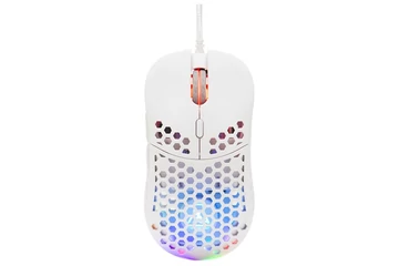 The G-Lab Gamer Egér - KULT OXYGEN W (12800 DPI, 60g, 6 gomb, RGB, fehér)