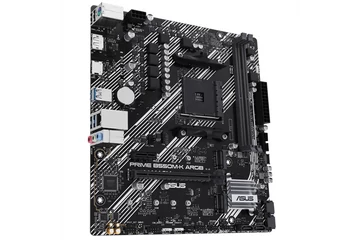 Asus Alaplap - AMD PRIME B550M-K ARGB AM4 (B550, 2xDDR4 4800MHz, 4xSATA3, 2x M.2, Raid, 4xUSB2.0, 8xUSB3.2)