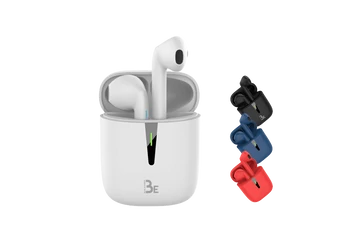 Bluestork Fülhallgató Vezeték Nélküli - BE POP 2 WHITE (Bluetooth v5.0, mikrofon, fehér)