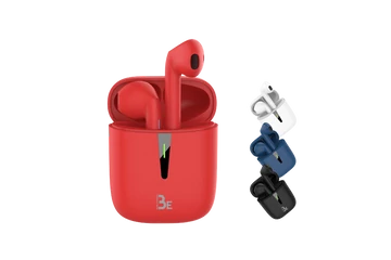 Bluestork Fülhallgató Vezeték Nélküli - BE POP 2 RED (Bluetooth v5.0, mikrofon, piros)