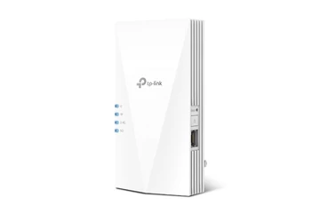 TP-Link Range Extender WiFi AX3000 - RE700X (2402Mbps 5GHz + 574Mbps 2,4GHz; WiFi6; 1x1Gbps)