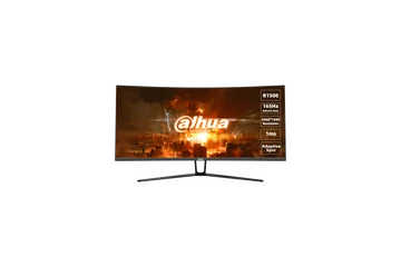 Dahua Monitor 34" Gaming - LM34-E330C (VA; 21:9; 3440x1440; 1ms; 165Hz; 350cd; HDMIx2; DPx2; Ívelt)