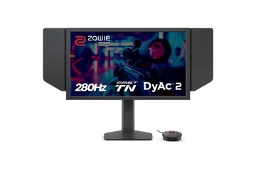 BenQ ZOWIE Monitor 24,1" - XL2546X+ (Fast TN, DyAc 2, 16:9, 1920x1080, 1ms, 320cd/m2, 3xHDMI, DP, mag.áll., 280Hz)