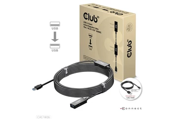 Club 3D kábel - CAC-1406 (3.2 USB-A, Active Repeater, 5Gbps, 15m)