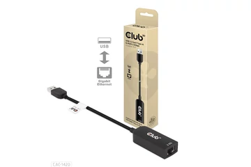 Club 3D Átalakító - CAC-1420 (3.2 USB-A to RJ45, 2.5Gb, M/F)