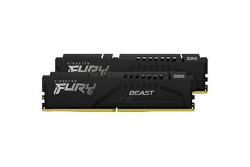 Kingston Memória Desktop - 32GB Kit DDR5 FURY Beast (2x16GB, 6400MHz, CL32)