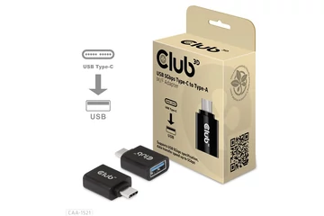Club 3D Átalakító - CAA-1521 (3.1 USB-C Gen 1 to 3.1 USB-A Gen1)