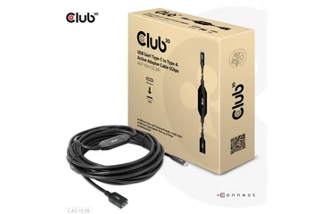 Club 3D Kábel - CAC-1538 (USB-C Gen 1 to USB-A, 5Gbps, 10m)