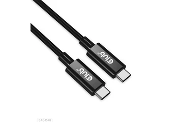 Club 3D Kábel - CAC-1578 (USB4 Type-C Gen 3x2, Bi-directional, 8K60Hz, 40Gbps, 240W PD, EPR, 2m)