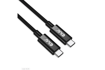 Club 3D Kábel - CAC-1579 (USB4 Type-C Gen 3x2, Bi-directional, 8K60Hz, 40Gbps, 240W PD, EPR, 3m)