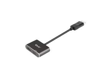 Club 3D USB Hub - CSV-7220 (Multi Stream, DisplayPort 1.4 to DisplayPort + HDMI, 2x4K60Hz)