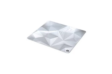 Endorfy Egérpad - Crystal Onyx White L (400x450x3 mm, csúszásgátló, mintás)