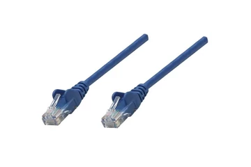 Manhattan Kábel - U/UTP Patch (RJ45 to RJ45, Cat6, 1m, Kék)