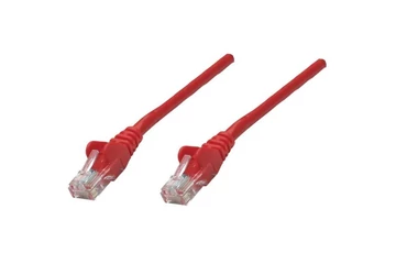 Manhattan Kábel - U/UTP Patch (RJ45 to RJ45, Cat6, 1m, Piros)
