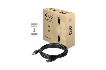 Club 3D Kábel - CAC-1064 (DisplayPort 1.2, 21.6Gbps, 4K60Hz, VESA tanúsított, 3m, M/M)