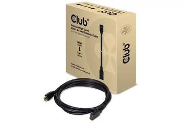 Club 3D Kábel - CAC-1321 (HDMI 2.0  M/F, 5m, 4K@30Hz, 10.2Gbps, Ethernet)
