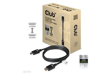 Club 3D Kábel - CAC-1372 (HDM 2.1, 4K120Hz, 8K60Hz, 48Gbps, 2m, M/M)