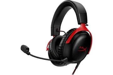 HyperX Fejhallgató - Cloud III (Vezetékes, USB-A/USB-C, fekete/piros)