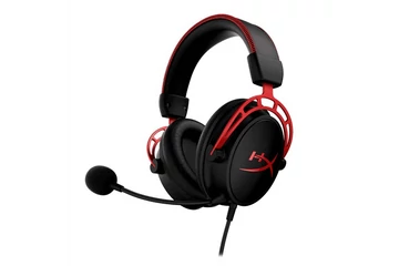 HyperX Fejhallgató - Cloud Alpha (Vezetékes, 3,5mm Jack, fekete/piros)