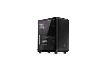 Endorfy Számítógépház - Arx 500 Core (ATX /micro ATX/ITX, 1xUSB-C, 2xUSB3.2, 7x14cm ventilátor, ablakos, fekete)