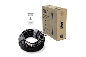 Club 3D Kábel - CAC-1393 (HDMI 2.1 Ultra High Speed, Hybrid AOC, 4K120Hz, 8K60Hz, 48Gbps, M/M, 50m)