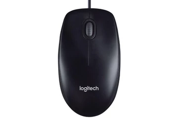 Logitech Egér - M100 (Vezetékes, Optikai, USB, 1000 DPI, fekete)
