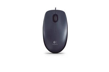 Logitech Egér - M100 (Vezetékes, Optikai, USB, 1000 DPI, fekete)