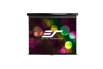 EliteScreens 106" (16:9) manuális fali vászon M106UWH (235 x 132 cm, Fekete váz)