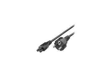 Equip Tápkábel - 112150 (Notebook tápkábel, földelt, C5, fekete, 1,5m)