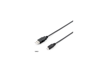 Equip Kábel - 128523 (USB2.0, A-microB kábel, apa/apa, 1,8m)