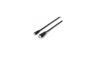 Equip Kábel - 119306 (HDMI1.4 - MiniHDMI kábel, apa/apa, 1m)