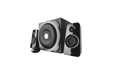 Trust Hangszóró 2.1 - Tytan Fekete (60W RMS; ERP II; hangerőszabályzó; 3,5mm jack; 230V tápcsatlakozó)