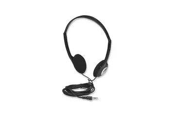 Manhattan Fejhallgató -  Sztereó fejhallgató, 2,2m vezeték, fekete