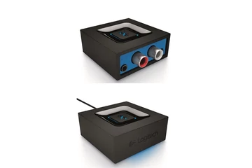 Logitech Adapter - Bluetooth (Vezeték nélküli, 3,5mm Jack/RCA, Max.: 15m, fekete/kék)