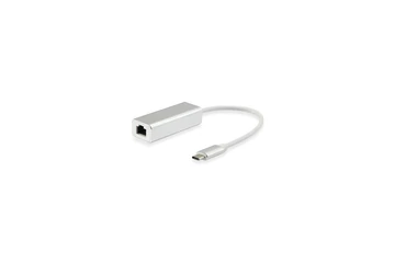 Equip Átalakító - 133454 (USB-C to RJ-45, Gigabit, ezüst)