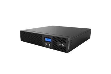 NJOY Szünetmentes 2200VA - Argus 2200 (4 IEC C13, line-interaktív, RJ45, RS232, USB, szoftver, LCD kijelző, 2U rack)