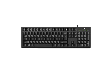 Genius Billentyűzet - KB-100 (Vezetékes, USB, Smart, fekete)