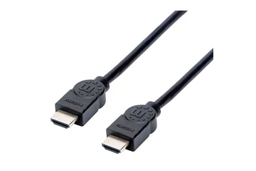 Manhattan Kábel - HDMI to HDMI ( 4K@30Hz, 3D, Shielded, 1.5m, Fekete)