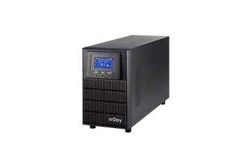 NJOY Szünetmentes  2000VA - Aten Pro 2000 (3 Schuko, USB/RS-232, On-line, szinuszhullám, generátor támogatás, Eco mód)