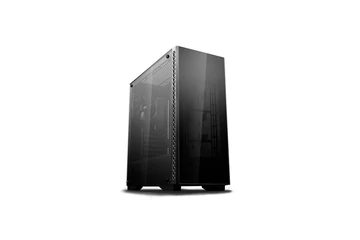 DeepCool Számítógépház - MATREXX 50 (fekete, fekete belső, ablakos, 12cm ventilátor, ATX, mATX, 1xUSB3.0, 2xUSB2.0)
