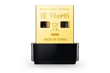 TP-Link Hálózati adapter WiFi AC600 - Archer T2U NANO (USB; 200Mbps 2,4GHz + 433Mbps 5GHz)