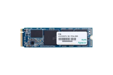 Apacer SSD AS2280P4 Series - 256GB AP256GAS2280P4-1 (M.2 PCI-E, Olvasás: 1800 MB/s, Írás: 1100 MB/s)
