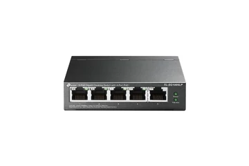 TP-Link Switch  PoE - TL-SG1005LP (5 port 1Gbps; 5/4 af PoE port; 40W)