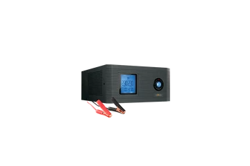 NJOY Inverter - Aira 600 (2 Schuko, Szinusz hullám, Akku Támogatás: 40Ah-200Ah, AVR,  fekete)