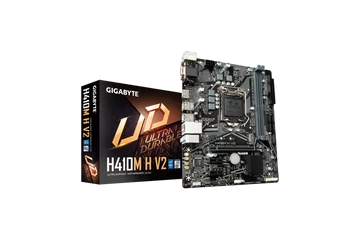 Gigabyte Alaplap - Intel H410M H V2 s1200 (H470, 2xDDR4 2933MHz, 1xGBE LAN, 4xSATA3, M.2, 6xUSB2.0, 4xUSB3.2)
